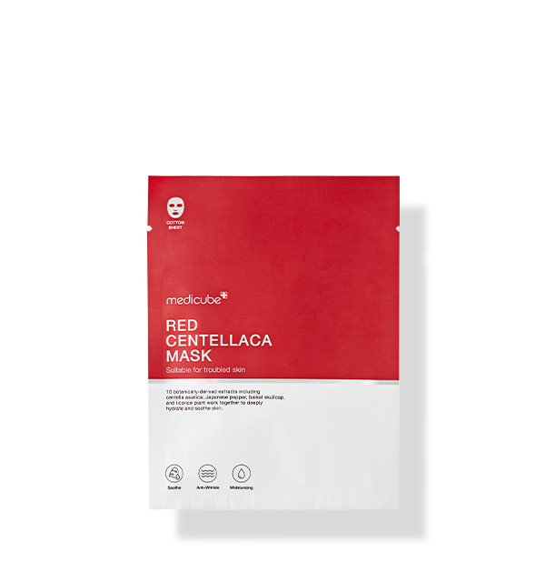 Medicube Red Centellaca Mask 25g*5pcs - EmpressKorea